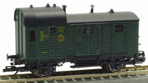 Freight train Baggage car<br /><a href='images/pictures/PSK_Modelbouw/764.jpg' target='_blank'>Full size image</a>
